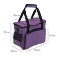 GOTOTOP housse anti-poussière Machine à coudre housse de protection pour ménage sac de rangement multifonctionnel accessoires de-1