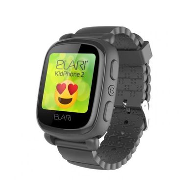 Montre connectée pour enfant Elari Kidphone Noir Cdiscount