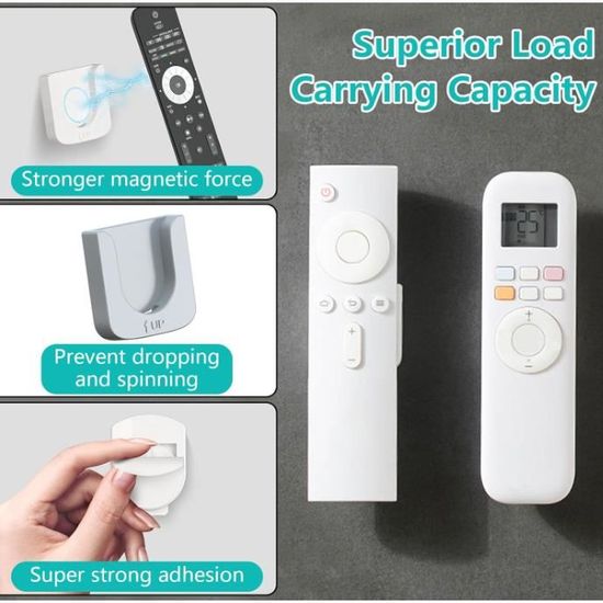 Support De Télécommande Port-Crayons Mural Organisateur De Bureau En