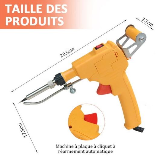 Kit d'outils de soudage électrique 110V 60W, 20 pi... - Grandado