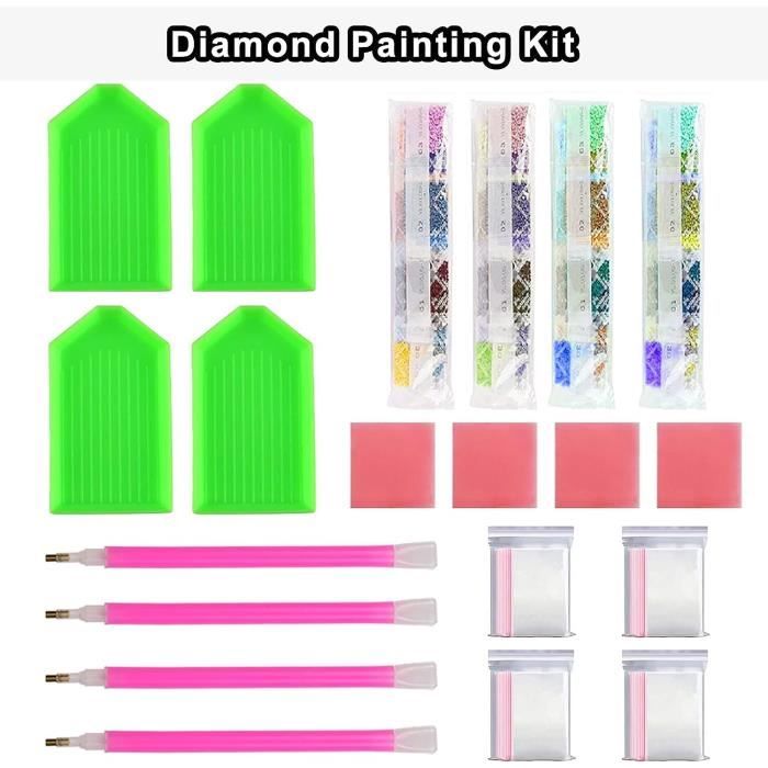 47 Pièces Diamond Painting Enfant,DIY 5D Peinture Diamant Animaux 47 Pièces Diamond Painting Enfant,DIY 5D Peinture Diamant Animaux