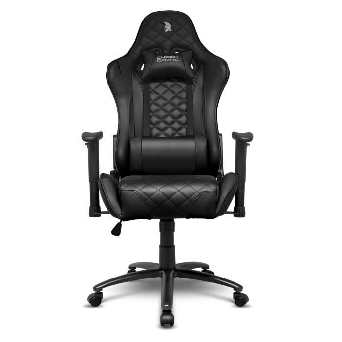 EMPIRE GAMING – Racing 700 Chaise Gamer Fauteuil de Bureau – Pied  Métallique – Siège Rembourré et Long - Blanche - Cdiscount Informatique