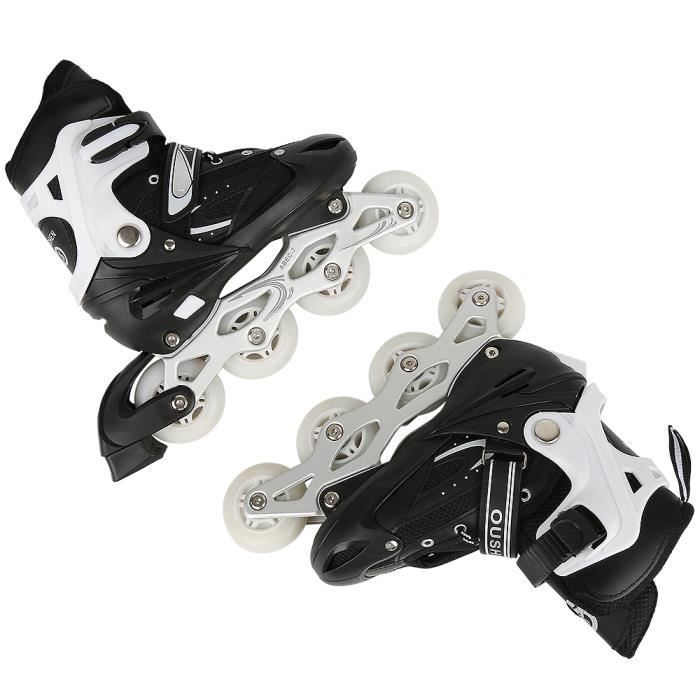 Patins En Ligne Enfant Réglables Avec Roues Lumineuses - Taille S/M/L Pour 3-12 Ans Et Plus - 5