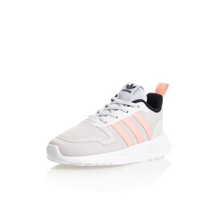 Sneakers enfant Adidas 20 garcon Blanc Lacets Synthetique Blanc Cdiscount Chaussures