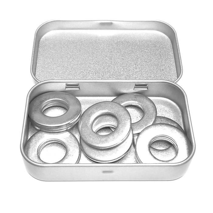 Rondelles Métal M3 Inox Extérieur 12 Mm | Rondelle Plate Large M3x12mm | Acier Inoxydable A2 (V2A/304) Norme NFE 25514 L | Bois/Metal/Ecrous/Vis/etc : LOT DE 50 Pcs - ProRaje - Foto 7
