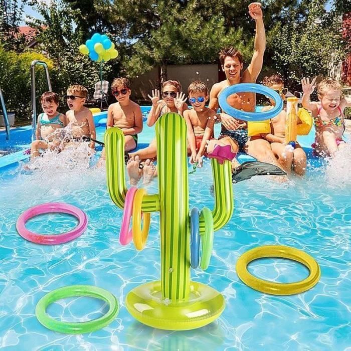JEUX DE PISCINE JEUX GONFLABLES Jeux Lancer Anneaux Toss Game Ring