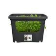 ELHO - Pot de fleurs -  Green Basics Stack & Grow Large - Living Noir - Extérieur - L 35.1 x W 50.9 x H 35.7 cm-2