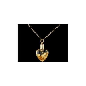 Collier Pendentif Cœur Plaqué Or Avec Cristaux Swarovski - Yves Camani - Neuf Sous Coffret