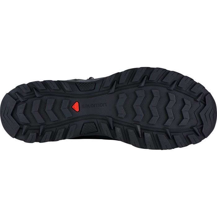 SALOMON Chaussures de randonnee Mudstone MID GTX Homme Noir et rouge Cdiscount Sport