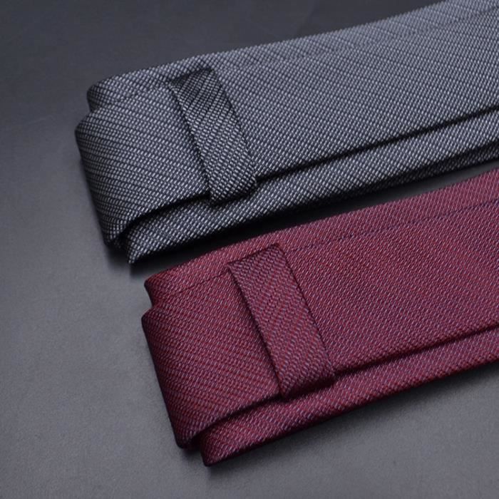 Couleur des photos Robe JACQUARD tissée pour hommes, 6cm, cravate ...