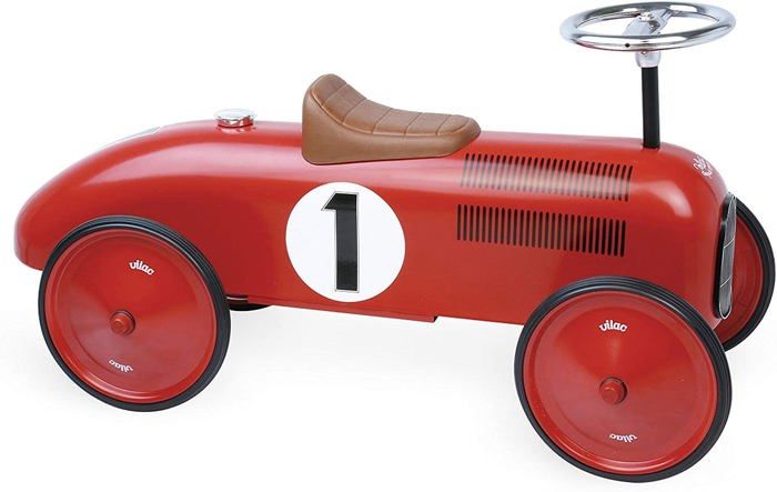 Porteur voiture vintage rouge Vilac A partir de 18 mois Mixte Jusqu a 20 kg Cdiscount Jeux Jouets