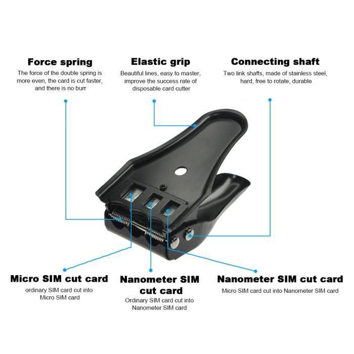 How To Couper Les Cartes Mini Et Micro SIM Vers Nano SIM