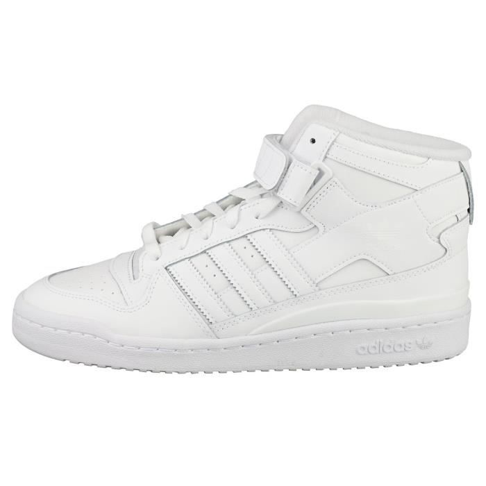 Adidas Forum Basket Adidas Blanche Baskets Adidas FORUM MID FY4975