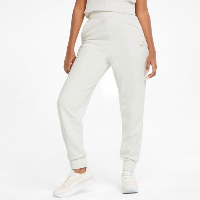 Jogging haute brod femme Puma ESS blanc 2XS Blanc