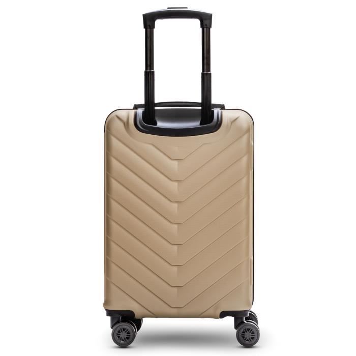 REDOLZ Essentials 07 koffer met harde schaal | Lichtgewicht trolley 52 x 29 x 79 cm - ABS materiaal van hoge kwaliteit | mannen/vrouwen - 4 dubbele wielen & TSA slot
