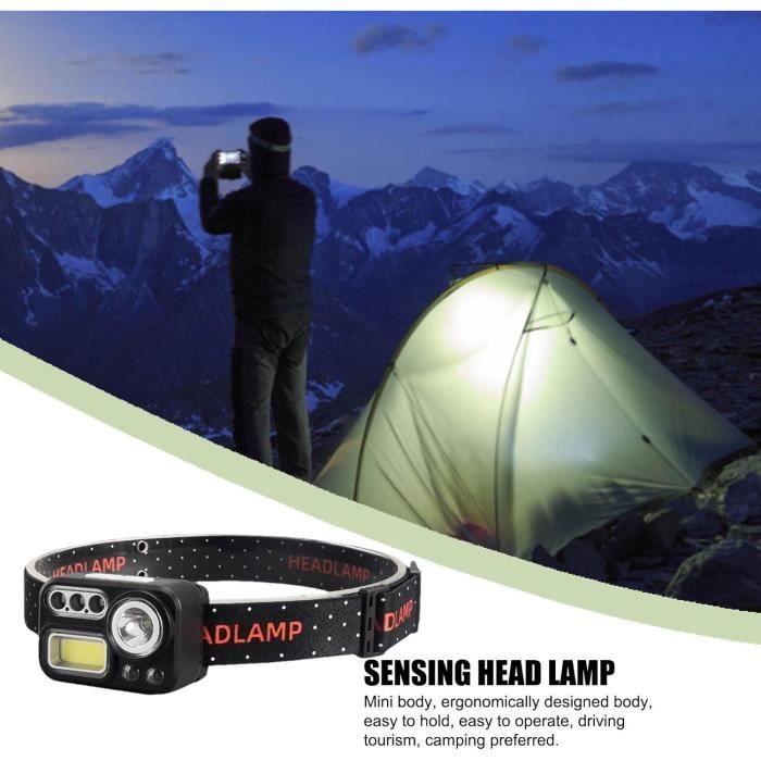 LAMPE FRONTALE TACTIQUE OPEX 4 LED ULTRA LEGERE BIVOUAC RANDONNEE