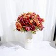 fauxaherbe Simulation de fleurs artificielles bouton de rose main bouquet meubles décoration d'intérieur simulation horten121482-3