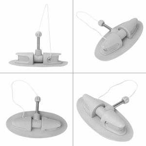 HUY® Kit de patchs de réparation en PVC 3pcs pour canoë-kayak de bateau