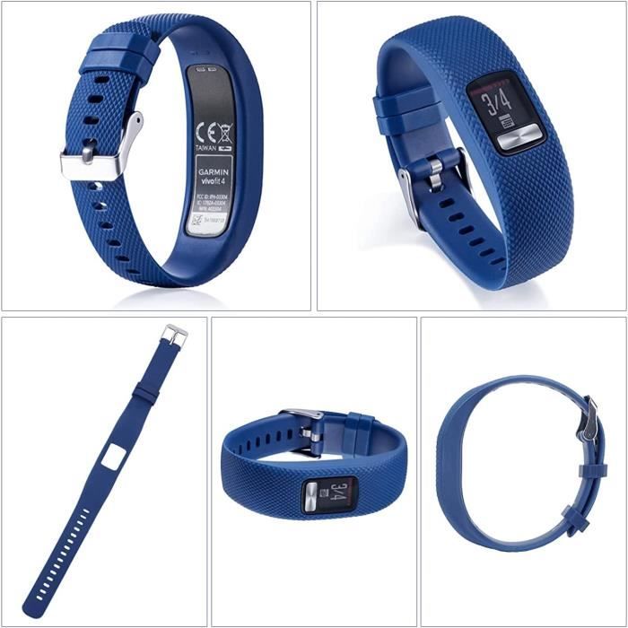 Garmin Vivosmart HR Lot de 3 bracelets de rechange en silicone