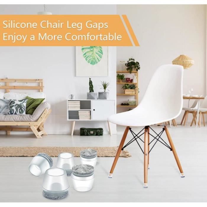 Shop story silicone cap embouts protecteurs pour pieds de chaises et  meubles Silicone Cap - Conforama