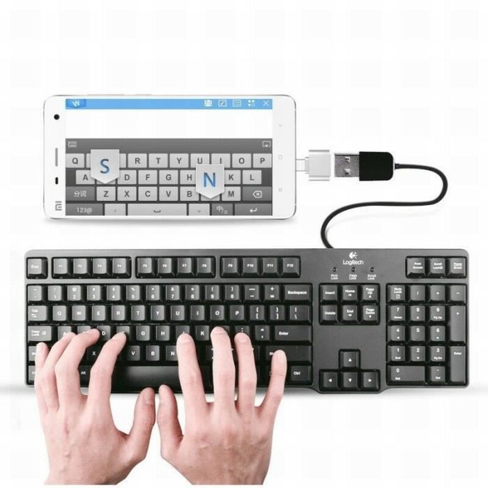 Lot De 3 Adaptateurs USB 3.1 10 Gbps USB 3.1 Femelle Vers Type C Mâle