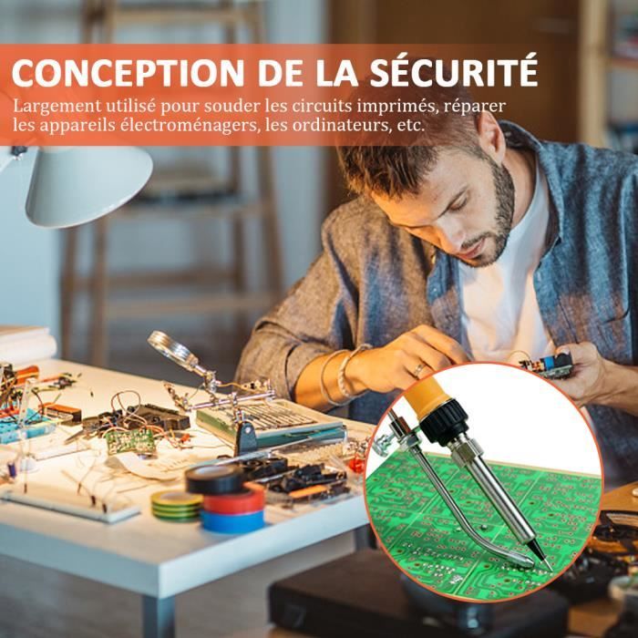 TXINLEI Kit de fer à souder électronique, 60 W 110 V, température