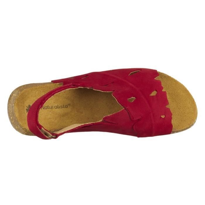 Sandales Femme El Naturalista Wakataua 40 Rouge Rouge Cdiscount Chaussures