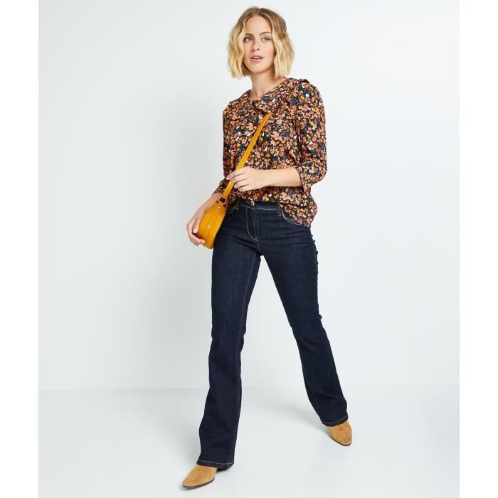 Tee shirt col claudine discount femme