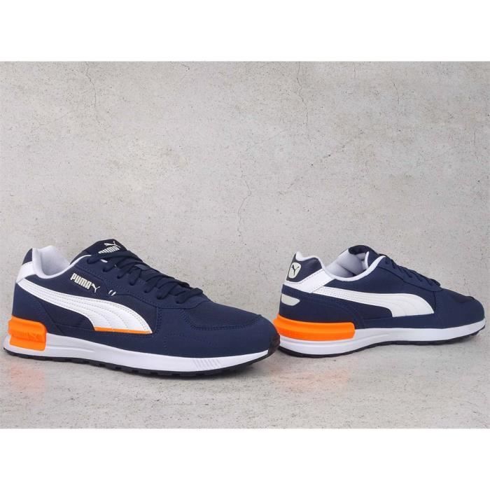Baskets PUMA Graviton Bleu marine Homme Adulte Bleu Cdiscount