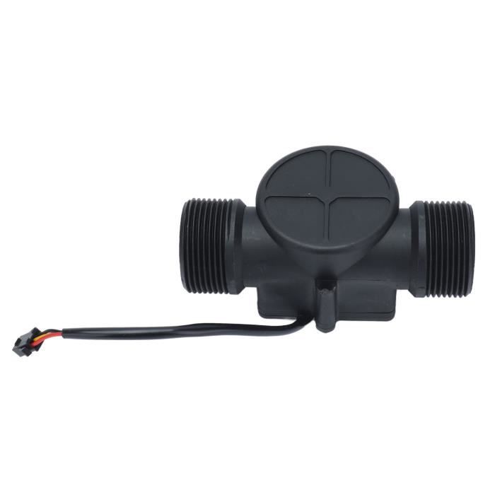 Compteur D'eau Digital KONTONTY – Capteur De Débit Avec Mesure De Température, Compact Et Fiable, Idéal Pour Chauffe-eau Et Purificateurs