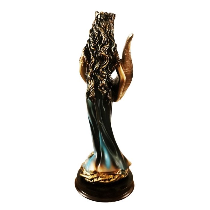 Objets Décoratifs Statue Fortuna Sculpture De La Déesse De La Fortune Et De La Chance Aux Yeux Bandés En Bronze Coulé À Oid De Qualité Supérieure Du 36,78 € | DHgate