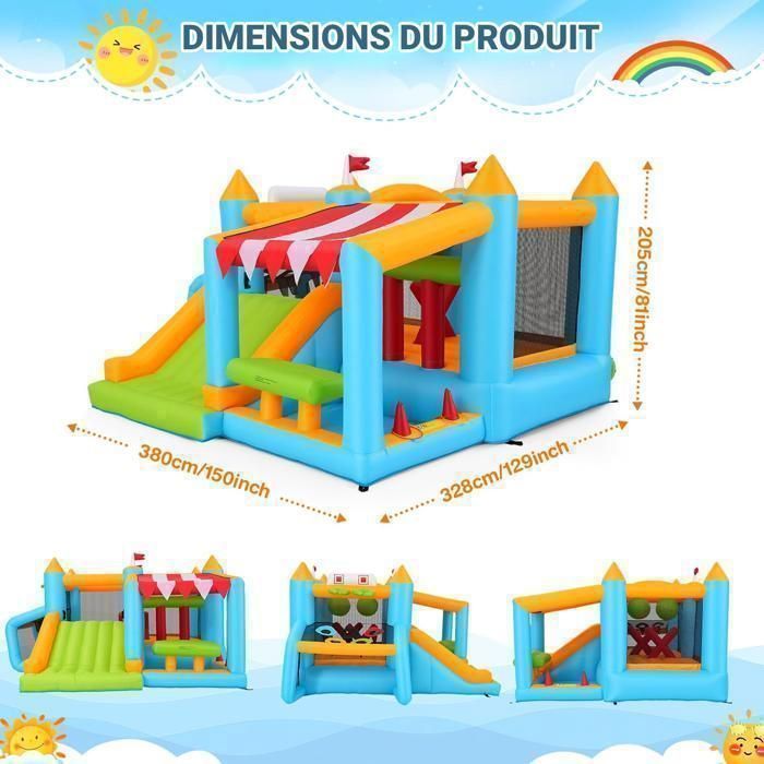 Test : château gonflable Leadzm, paradis de jeu pour enfants