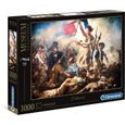 Puzzle Louvre Delacroix, Liberty Leading The People - 1000 Pièces - Clementoni-0