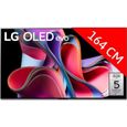 TV LG OLED 4K 164 cm - LG OLED65G3 - Processeur Alpha 9 AI 4K Gen6 - HDR - Smart TV-0