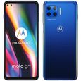 Motorola Moto G 5G Plus 4 Go / 64 Go Bleu (Bleu Surf) Dual SIM XT2075-3  La vitesse 5G est incroyablement rapide et le moto g 5G-0