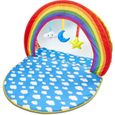 Piscine à boules 2 en 1 Rainbow - Worlds Apart - Pour bébé - Matelas détachable et lavable-0