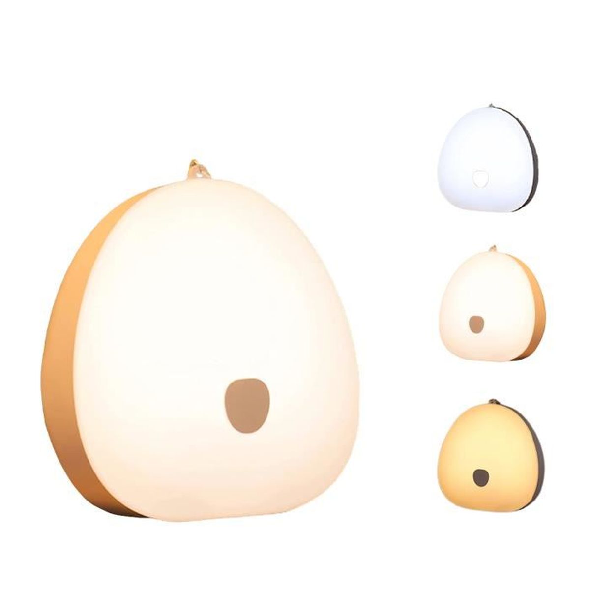 Chargement USB pièces à vivre 3 couleurs à intensité variable Pour chambre de bébé Veilleuse LED pour enfant Veilleuse allaitante avec interrupteur tactile escaliers chambre à coucher 