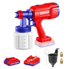 EMTOP Pistolet de pulvérisation lithium-ion ELSG20256+