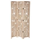 ATMOSPHERA Paravent Déco en Bois "Palm" 165cm Beige