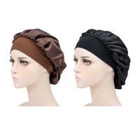 INF Bonnet de nuit - Protège vos cheveux lorsque vous dormez, pack de 2 Multicolore  