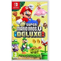New Super Mario Bros U Deluxe Switch + 3 stickers Mario offert