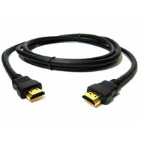 CABLE HDMI 2 METRES FULL HD OR 3D BLU RAY PS4 XBOX 1.4 LCD PLASMA 1920x1080P