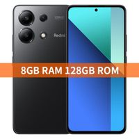 Xiaomi Redmi Note 13 4G Smartphone 8G+128GB noir Snapdragon® 685 Appareil photo 108MP Ecran AMOLED 120Hz 33W