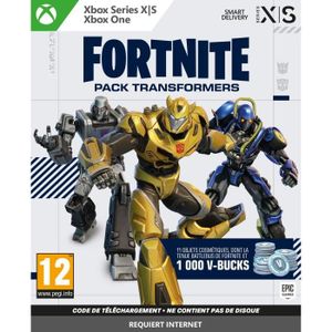 JEU XBOX SERIES X Fortnite Pack Transformers - Jeu Xbox One et Xbox 