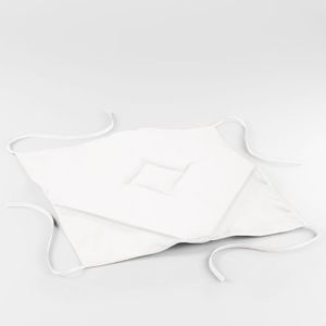 COUSSIN DE CHAISE  Coussin galette de chaise - Blanc - Rectangulaire 
