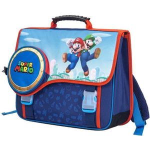 Pack duo Super Mario : Cartable + trousse   - Shopping et  Courses en ligne, livrés à domicile ou au bureau, 7j/7 à la Réunion