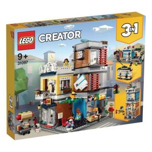 ASSEMBLAGE CONSTRUCTION LEGO® Creator 31097 L’animalerie et le café