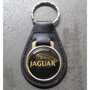 Étui de luxe en cuir véritable pour clé de voiture, pour Jaguar XEL XFL  PACE XF, accessoires automobiles, porte-clés, sac en cuir de vache 220228