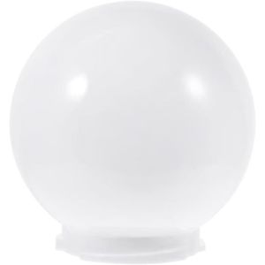 ABAT-JOUR Globe Lamp Shades Replacement Post Globe Lamp Shade Clair Acrylique Lampadaire Globe Pour Extérieur Yard Garden[n801]