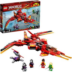ASSEMBLAGE CONSTRUCTION LEGO NINJAGO Legacy Kai Fighter 71704 Building Set for Kids Featuring Ninja Action Figures, New 2020 (513 Pieces)